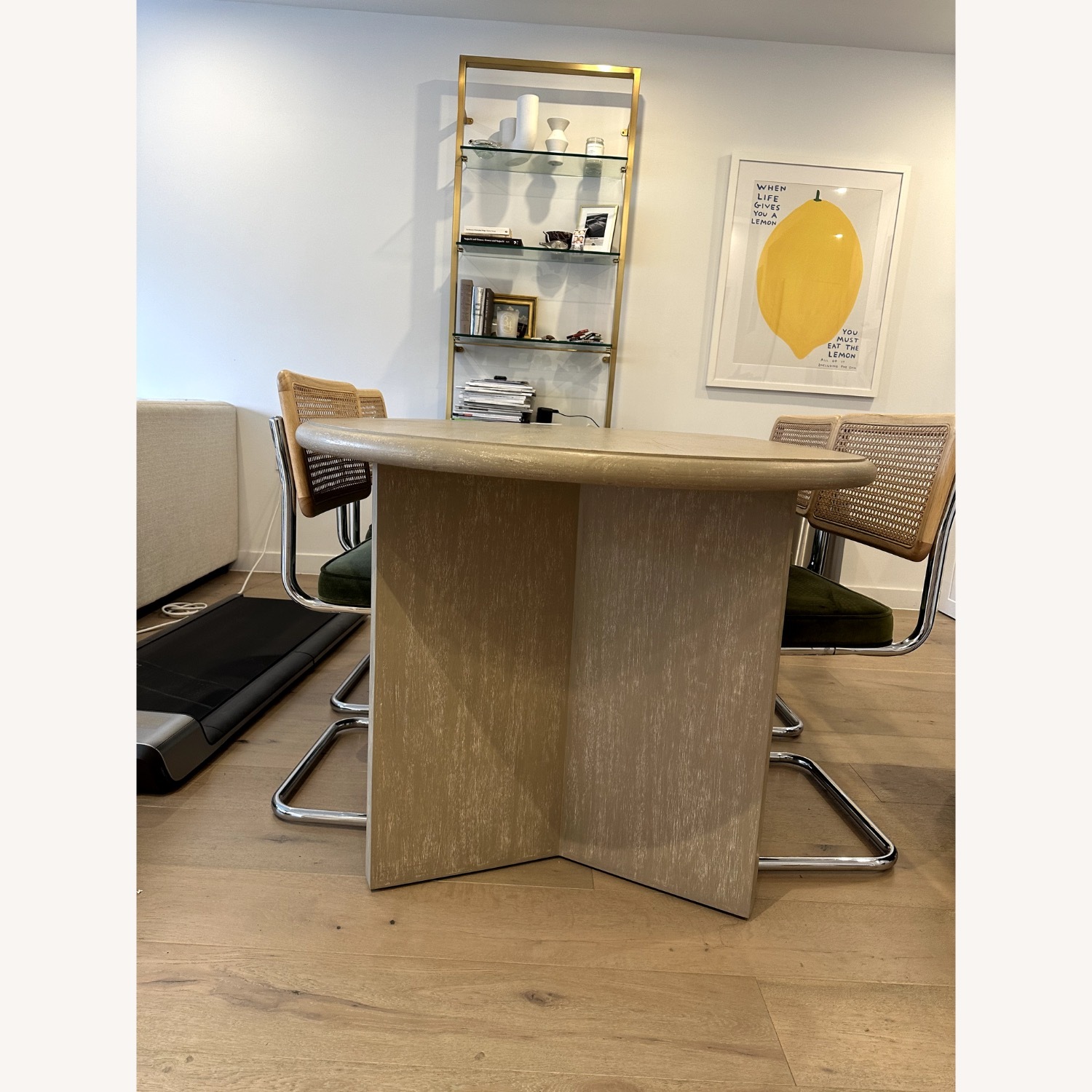 Joss & Main Brix Oval Solid Wood Base Dining Table - image-5