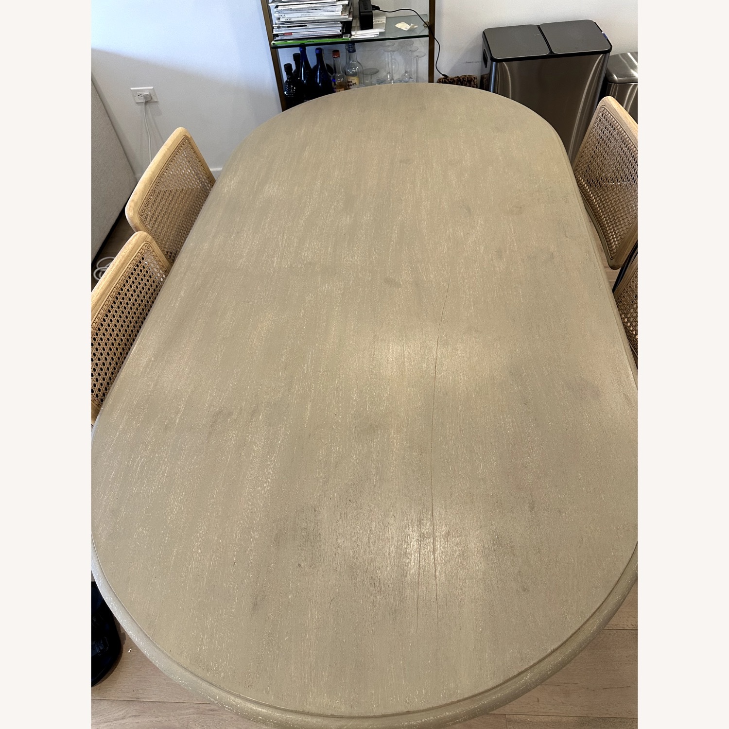 Joss & Main Brix Oval Solid Wood Base Dining Table - image-3