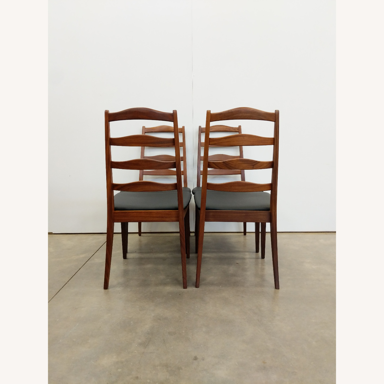 4 Vintage Mid Century Modern G Plan Dining Chairs - image-2