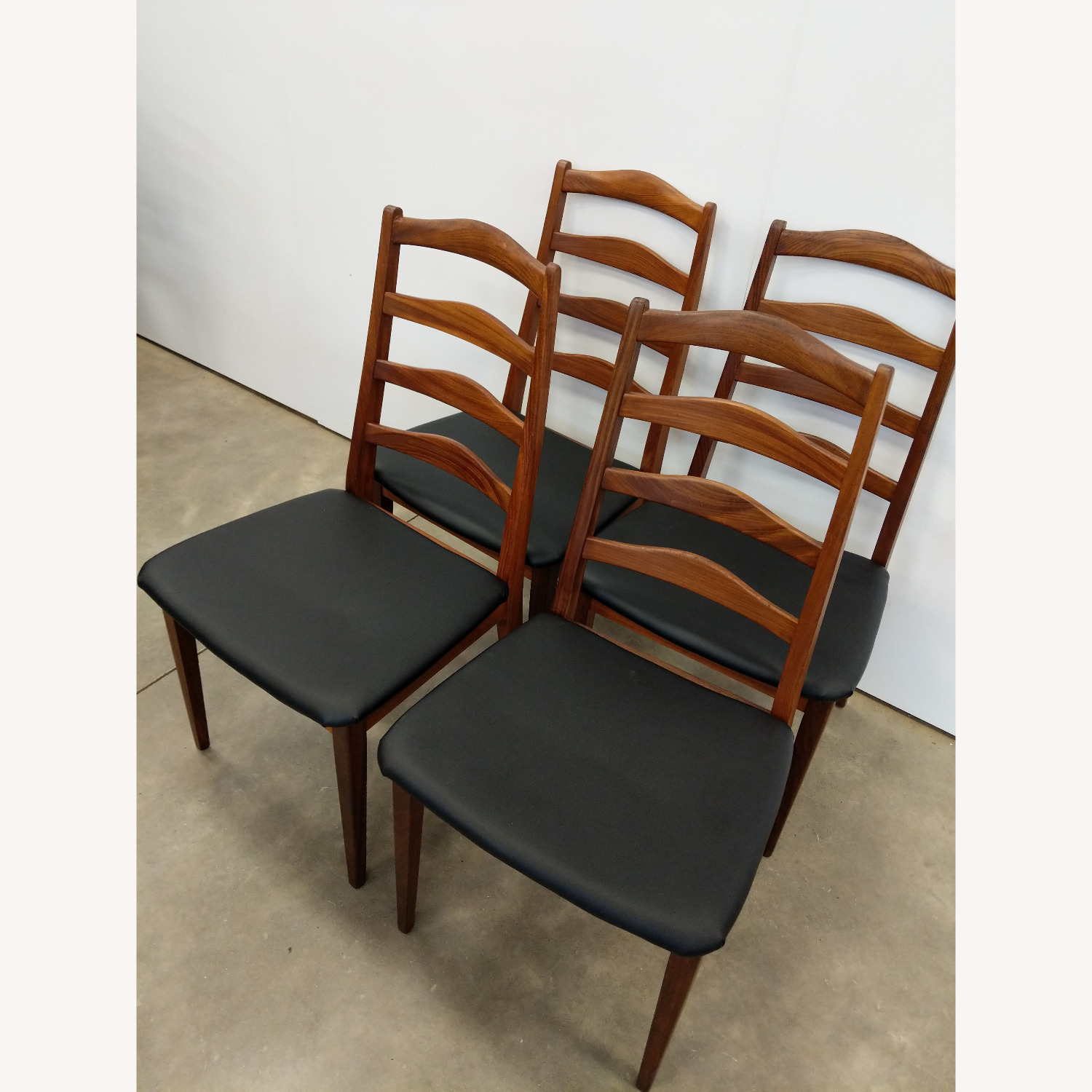 4 Vintage Mid Century Modern G Plan Dining Chairs - image-6