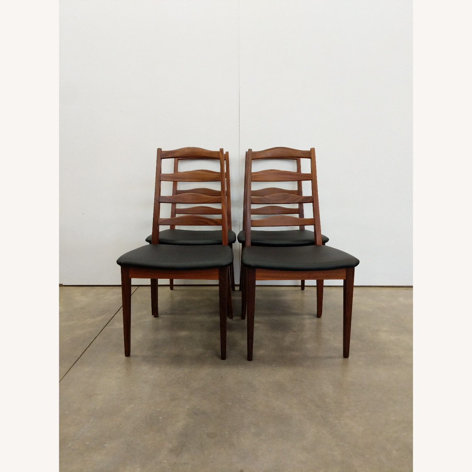 4 Vintage Mid Century Modern G Plan Dining Chairs - image-4