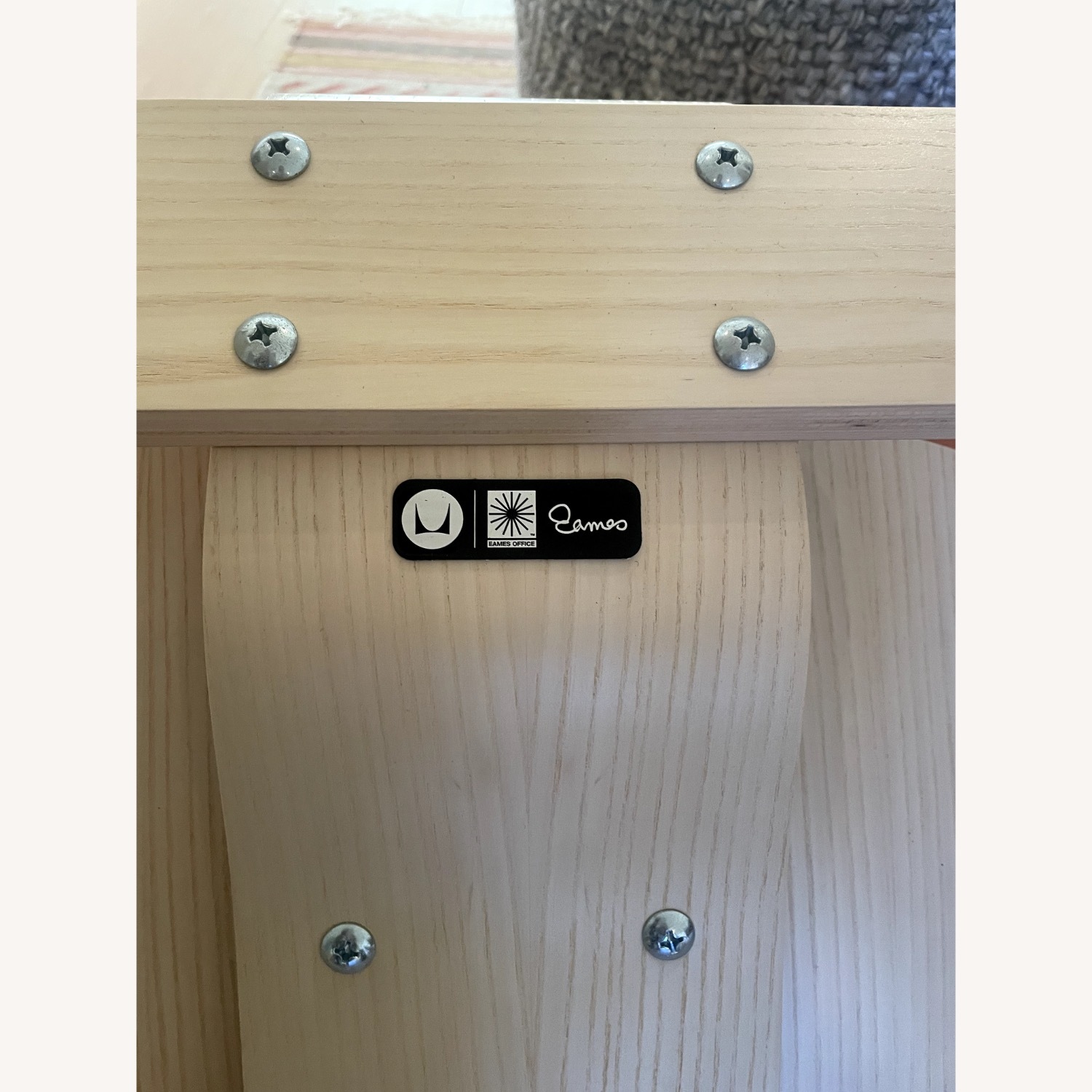 Eames Molded Plywood Lounge Chair Wood Base - image-7