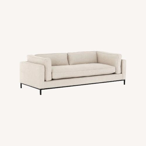 Used Lulu & Georgia Cami Natural Fabric 3+ Seater Sofa for sale on AptDeco