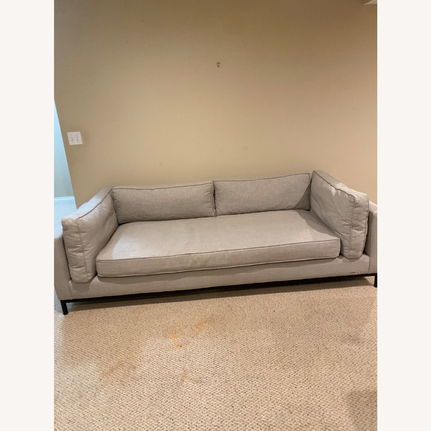 Lulu & Georgia Cami Natural Fabric 3+ Seater Sofa - image-2