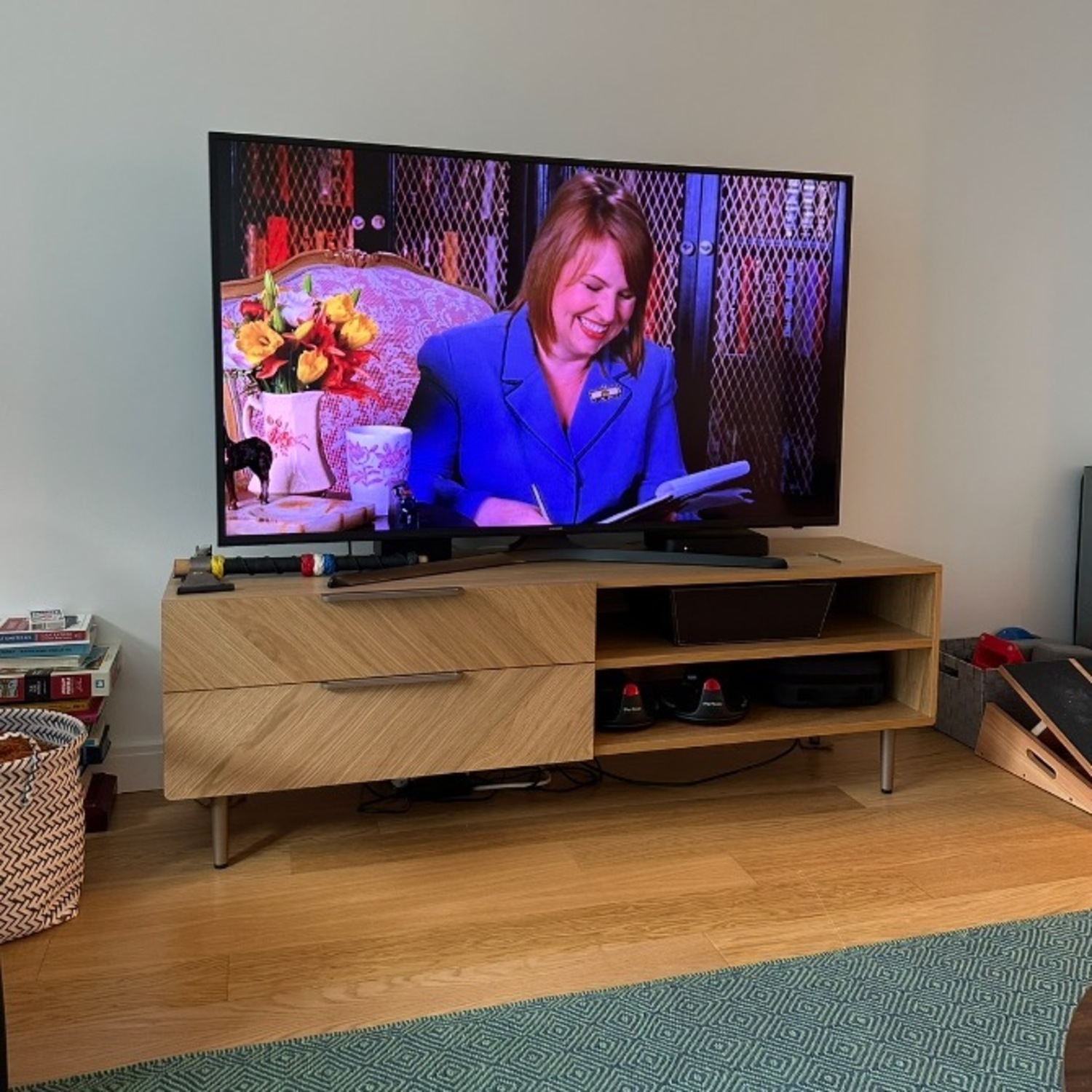 Article Mira Natural Wood Media Storage - image-4