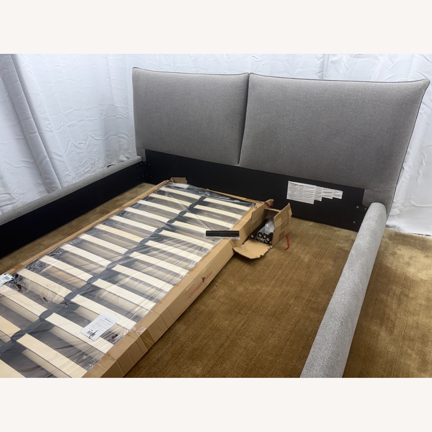 Arhaus Rigby Upholstered Bed — King Size Custom - image-4