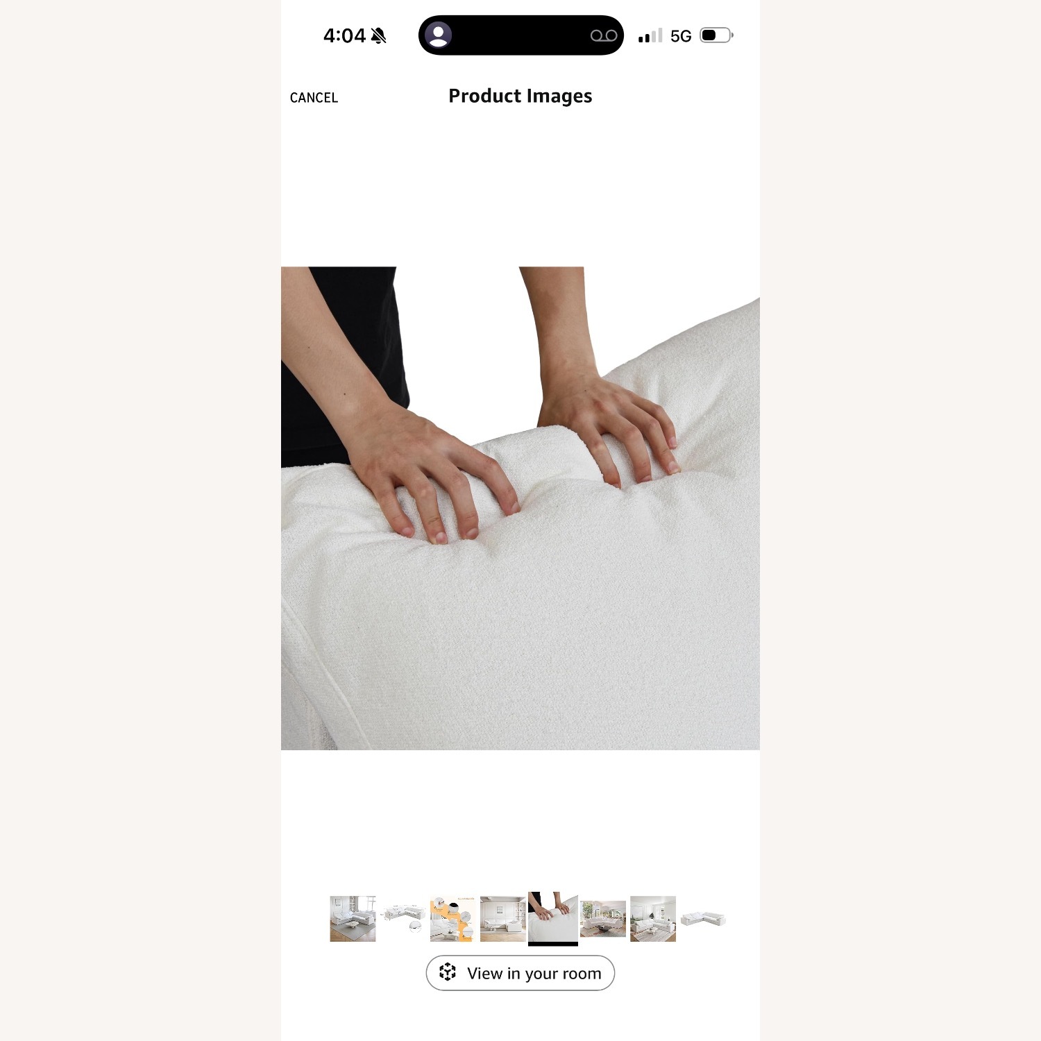 JACH V-Shaped Couch Sectional - image-6