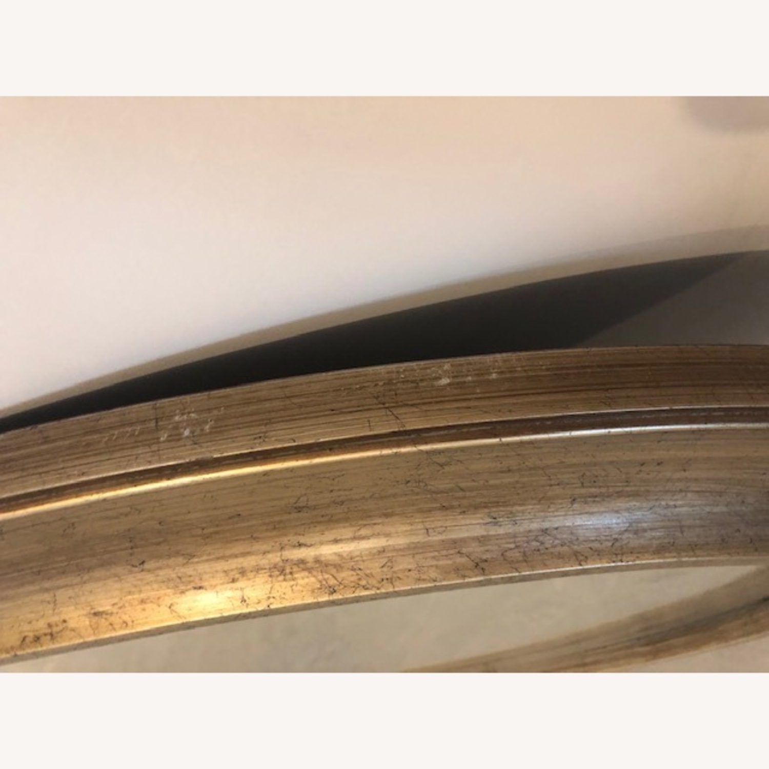 Oversized Gold Frame Wall Mirror - image-4