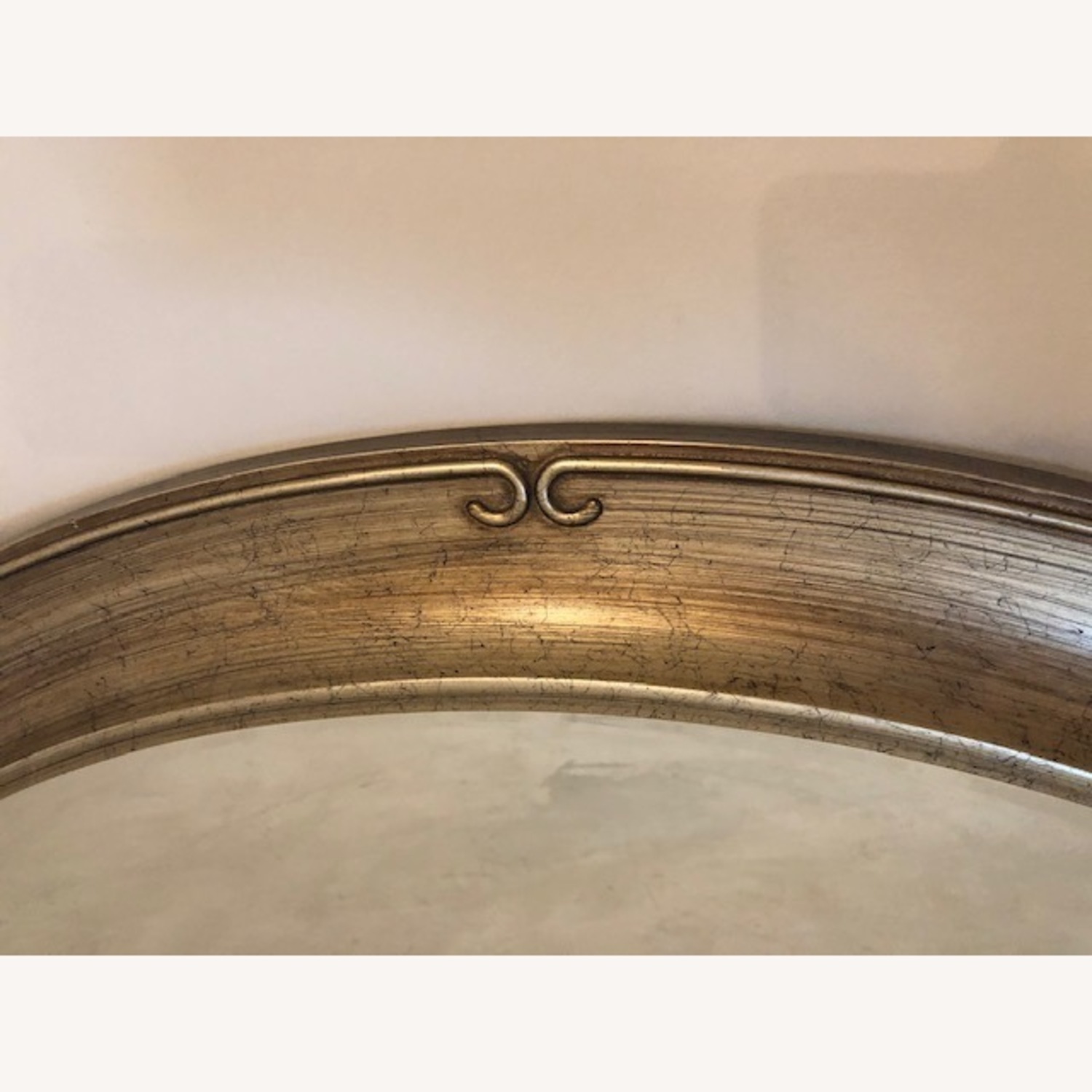 Oversized Gold Frame Wall Mirror - image-3