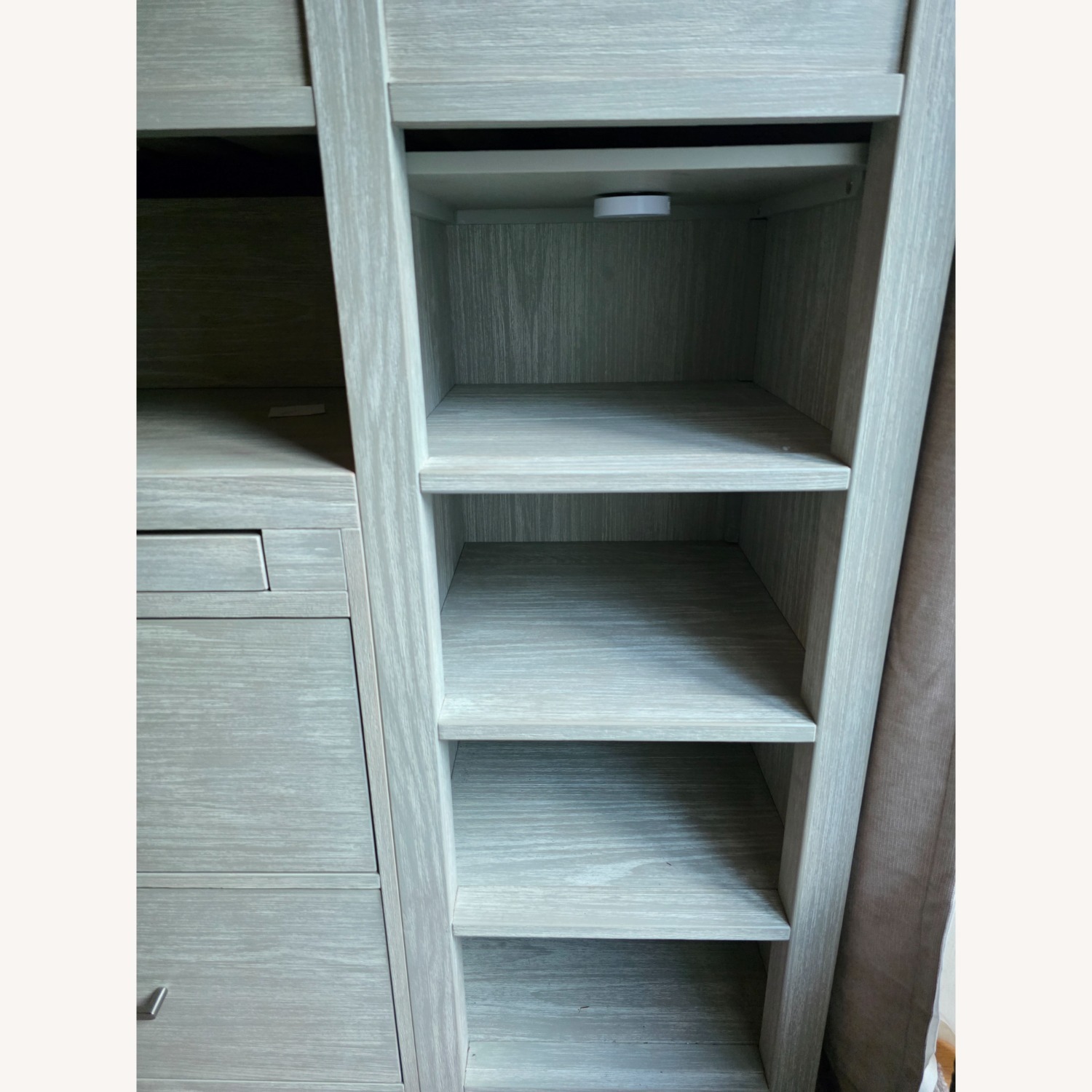 Pottery Barn Teen Light Gray Cleary Loft Bed - image-6