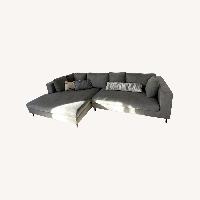 Rove Concepts Light Gray 2 Piece Sectional