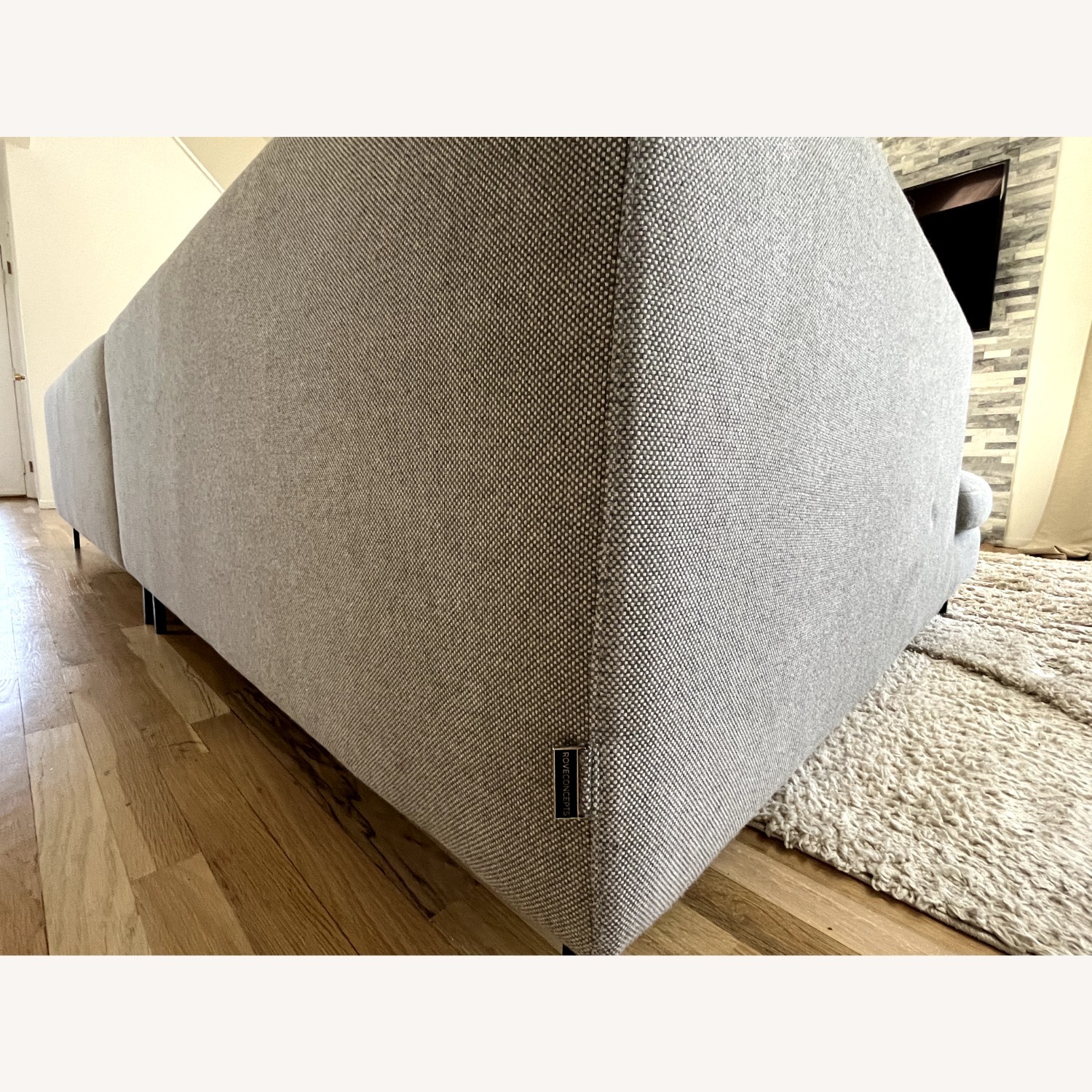Rove Concepts Light Gray 2 Piece Sectional - image-2
