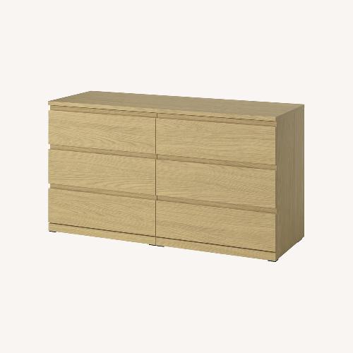 Used IKEA Storklinta Natural Dresser for sale on AptDeco