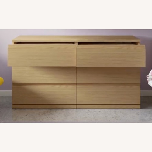 Used IKEA Storklinta Natural Dresser for sale on AptDeco