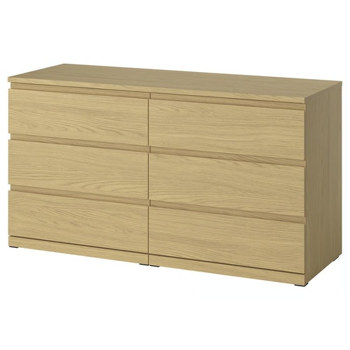 Used IKEA Storklinta Natural Dresser for sale on AptDeco