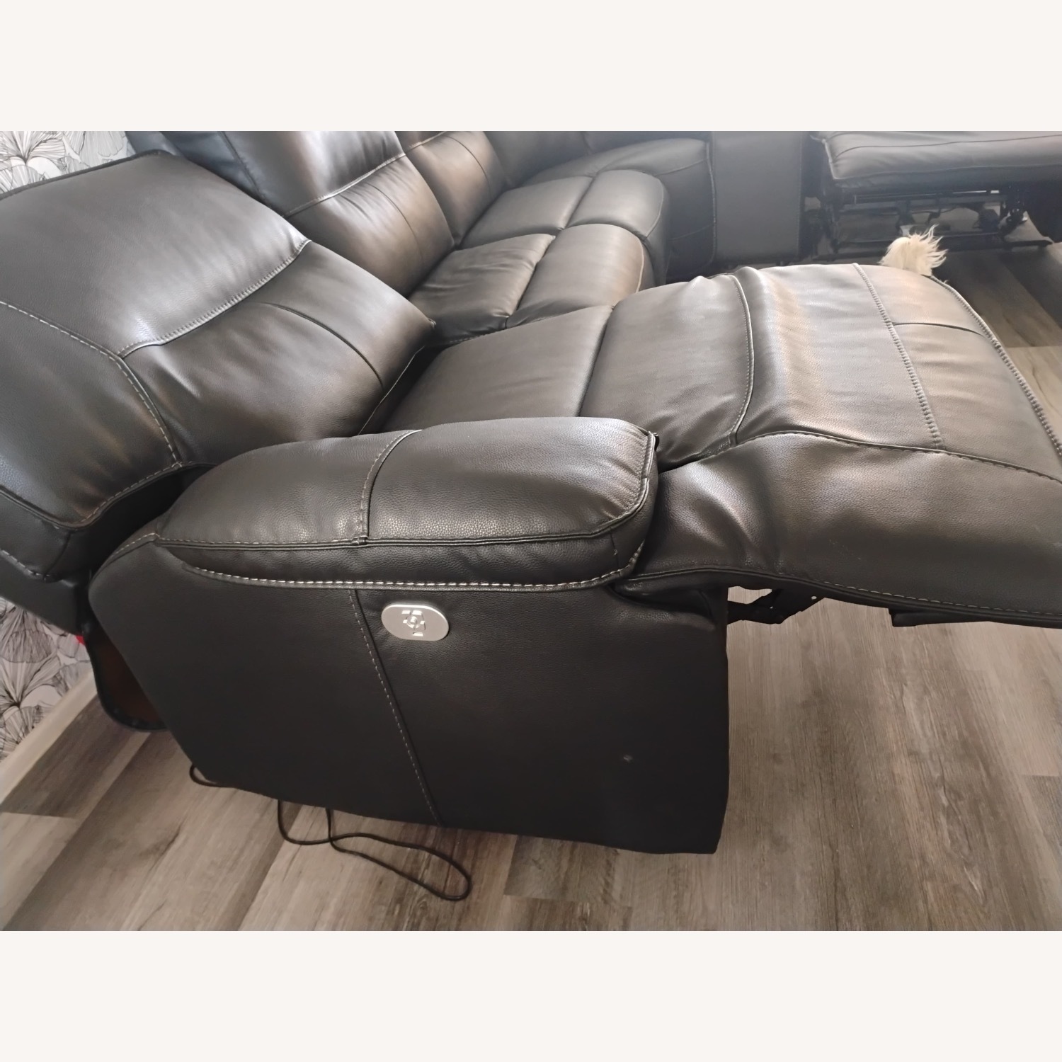 Linon Home Decor Black 3+ Seater Sofa - image-5