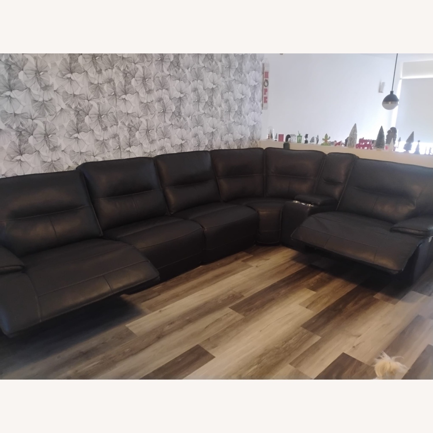 Linon Home Decor Black 3+ Seater Sofa - image-9