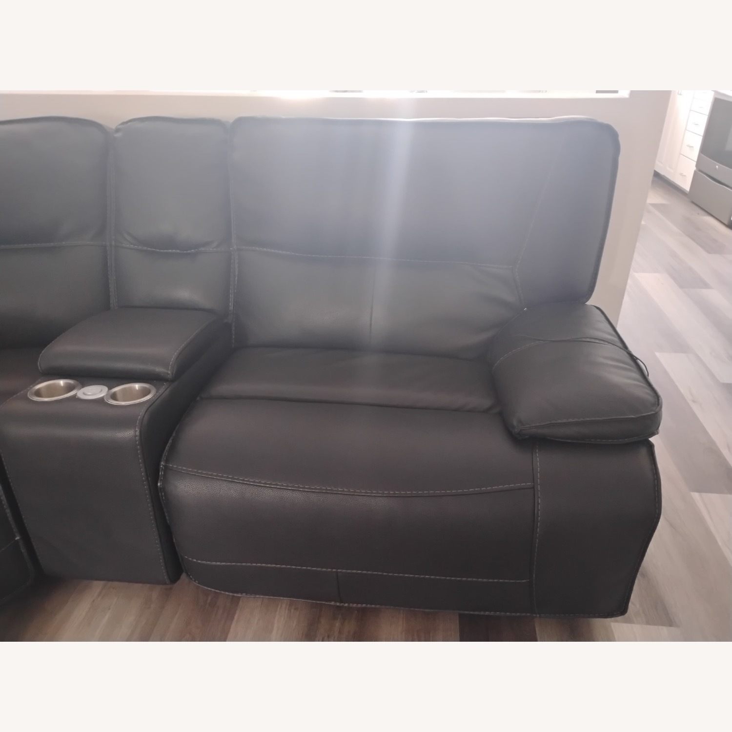 Linon Home Decor Black 3+ Seater Sofa - image-2