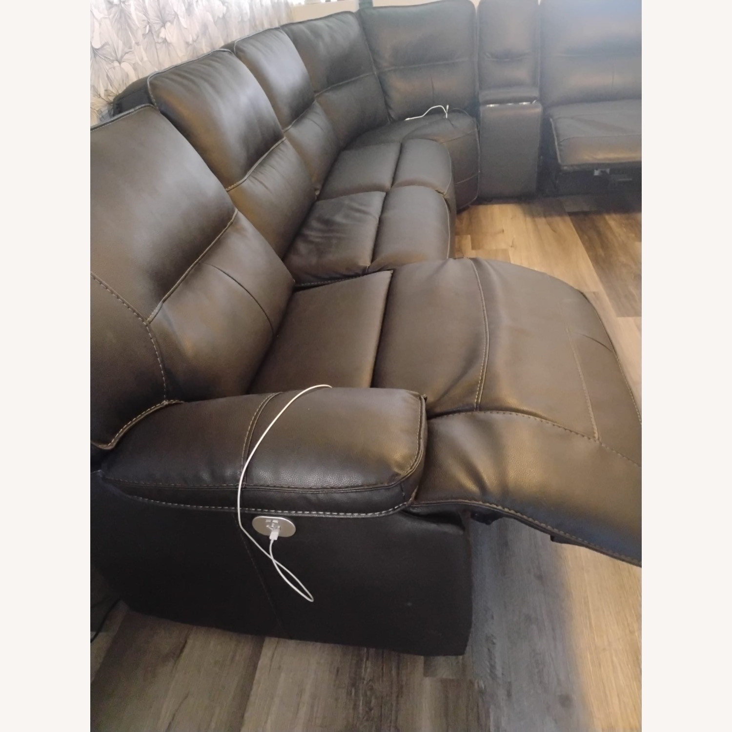 Linon Home Decor Black 3+ Seater Sofa - image-7