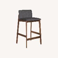 Design Within Reach Contour Light Gray Wood Stools