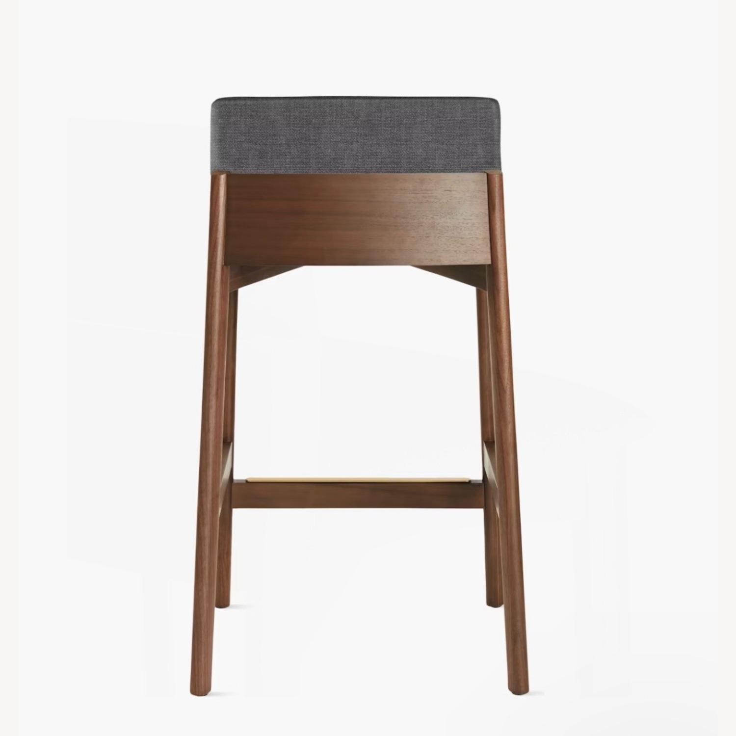 Design Within Reach Contour Light Gray Wood Stools - image-2
