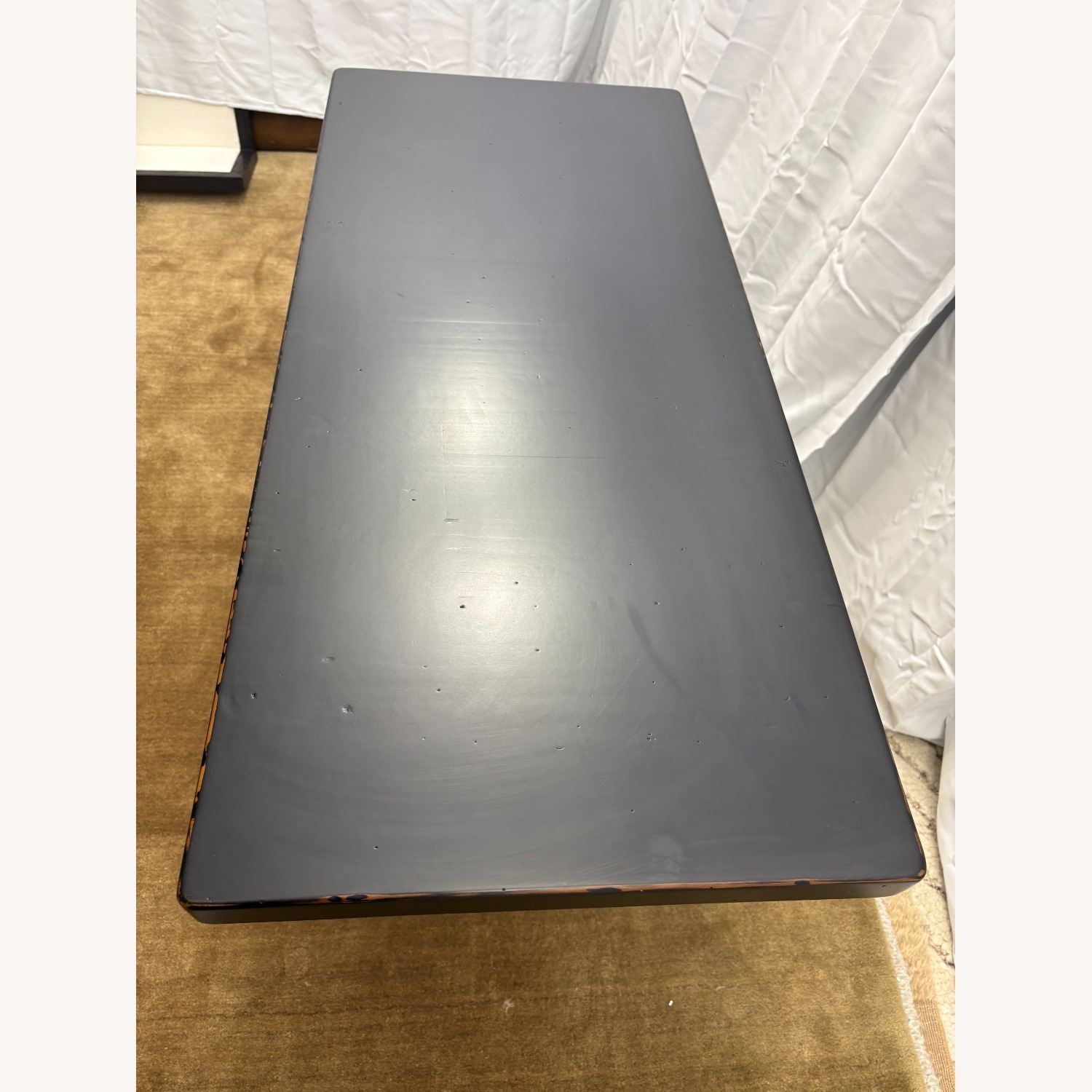 Custom Console Table Arhaus Top | Pedestal  - image-8