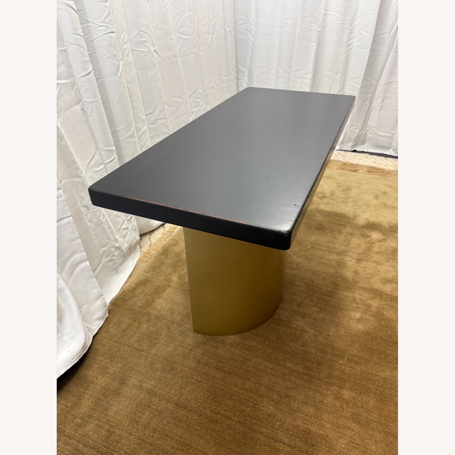 Custom Console Table Arhaus Top | Pedestal  - image-12