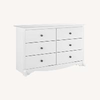 Prepac Manufacturing White Dresser