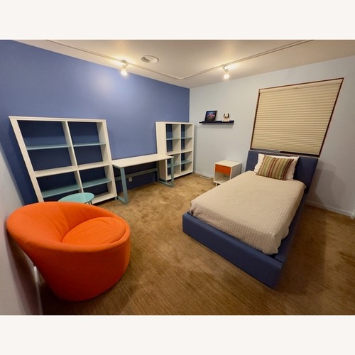 Used Room & Board Wyatt Twin Storage Bed for sale on AptDeco