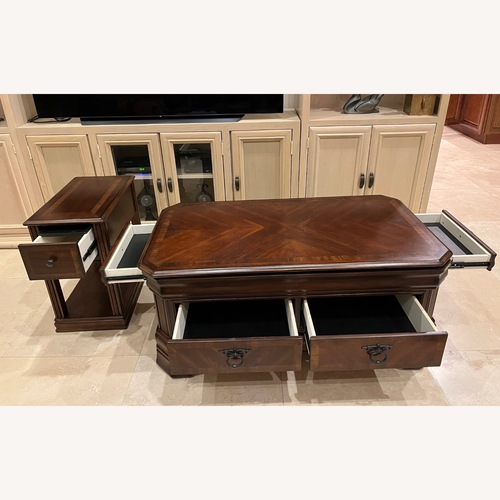 Used 2-pc Ashley Lift Top Coffee & Side Table for sale on AptDeco