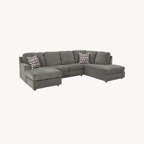 Used Ashley Furniture O'Phannon 2-Piece Sectional with Chaise for sale on AptDeco