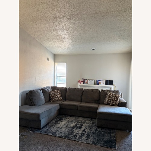 Used Ashley Furniture O'Phannon 2-Piece Sectional with Chaise for sale on AptDeco