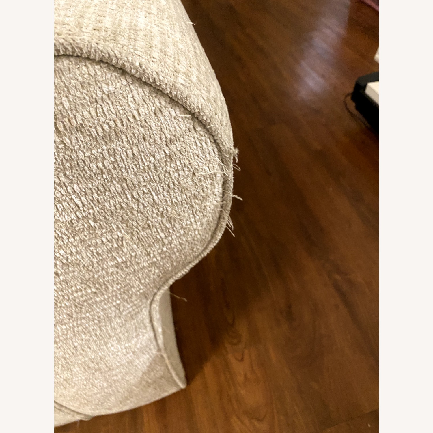 Ashley Furniture White Fabric 3+ Seater Sofa - image-5