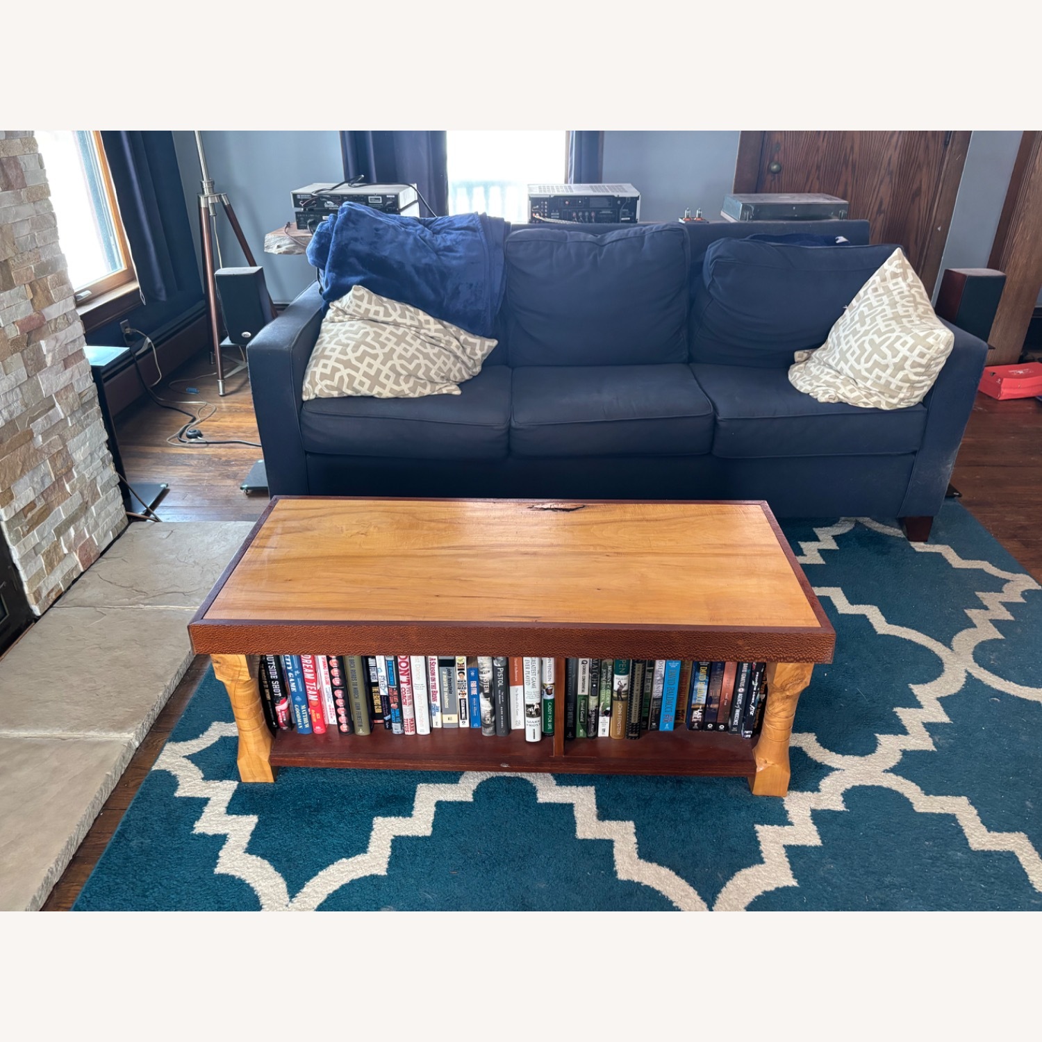 Wood Coffee Table - image-1