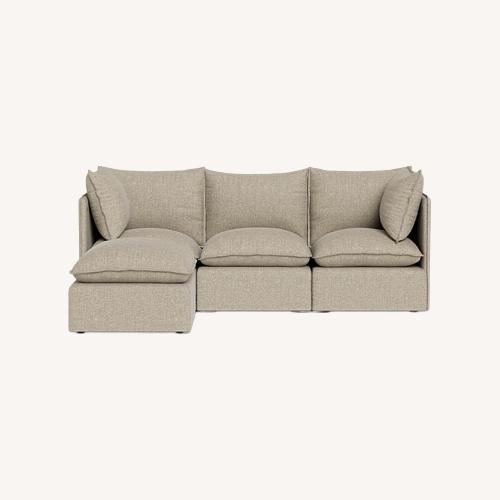 Used Cozey Gaia Fabric 3+ Seater Sofa for sale on AptDeco