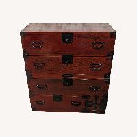 Vintage Japanese Stacking Tansu Chest (Isho-Dansu)