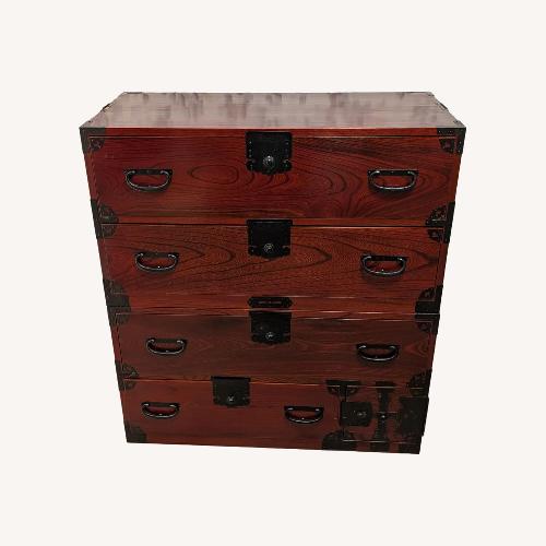 Used Vintage Japanese Stacking Tansu Chest (Isho-Dansu) for sale on AptDeco