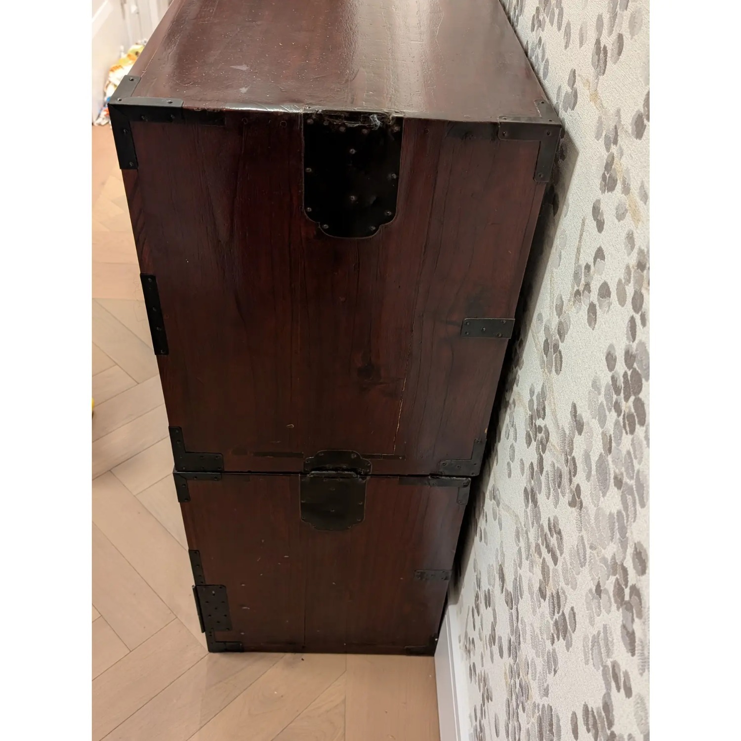 Vintage Japanese Stacking Tansu Chest (Isho-Dansu) - image-3