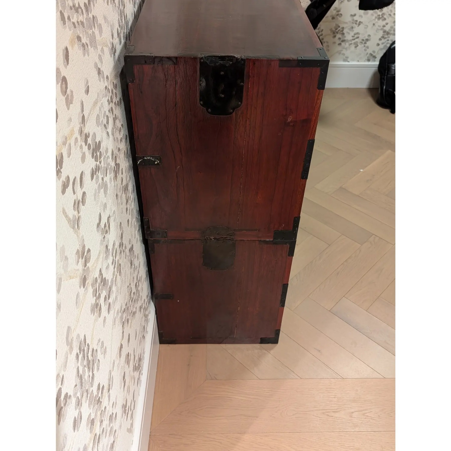 Vintage Japanese Stacking Tansu Chest (Isho-Dansu) - image-10