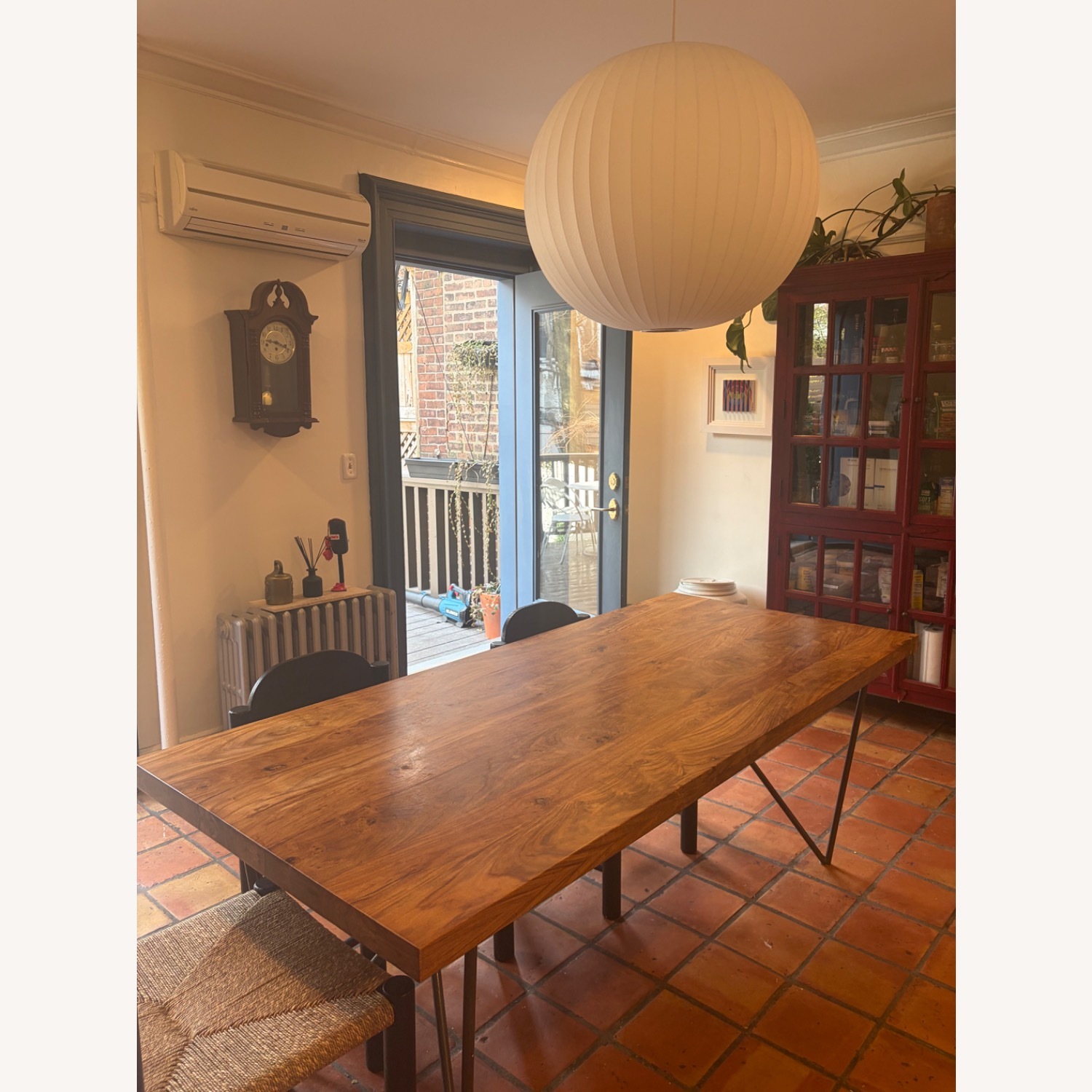 CB2 Dylan Dark Brown Wood Dining Table - image-3