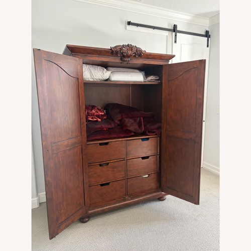 Used Hooker Armoire - Mahogany  for sale on AptDeco