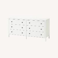 IKEA Koppang White Wood Dresser