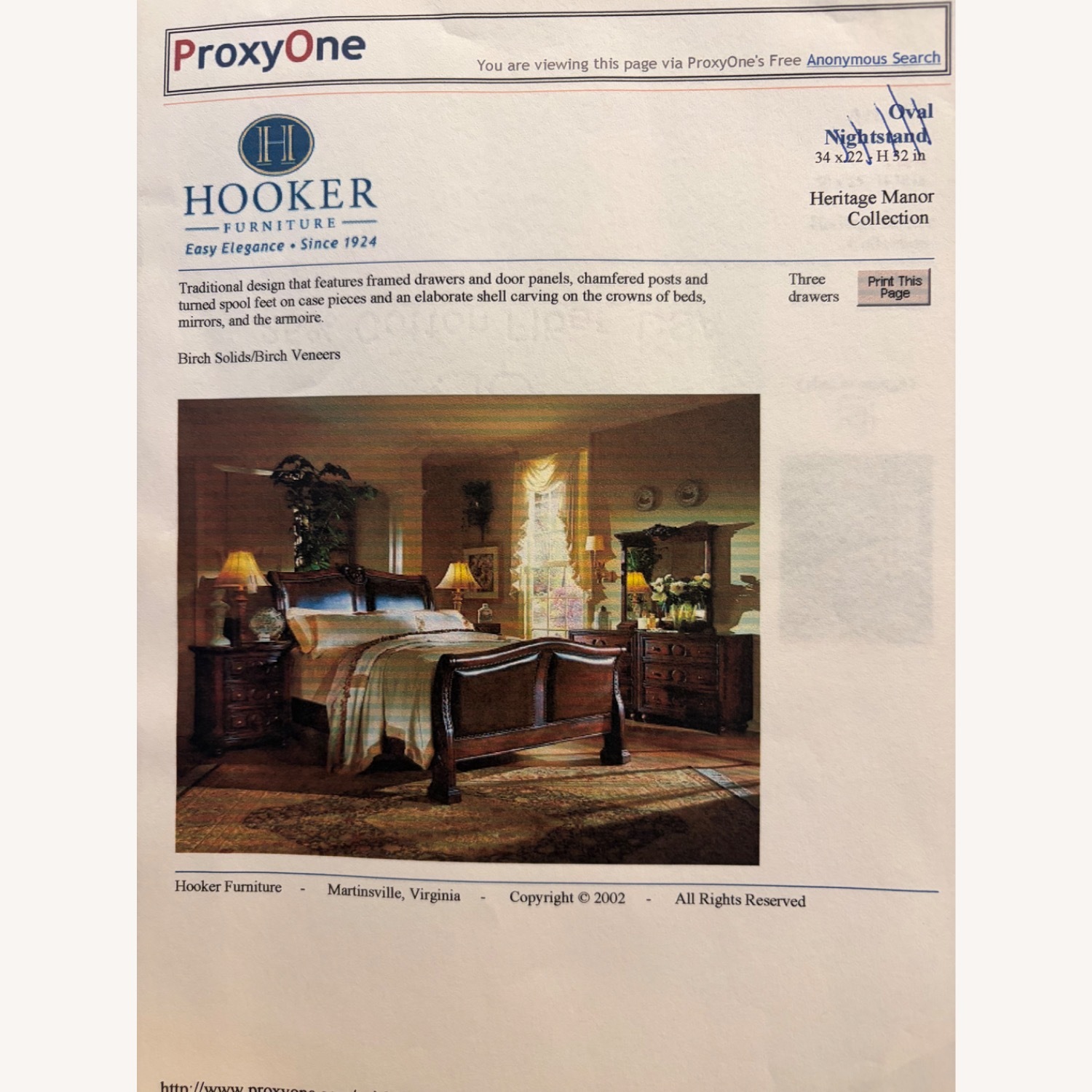 Hooker King Bed-Upholstered Leather Wood Mahogany  - image-1