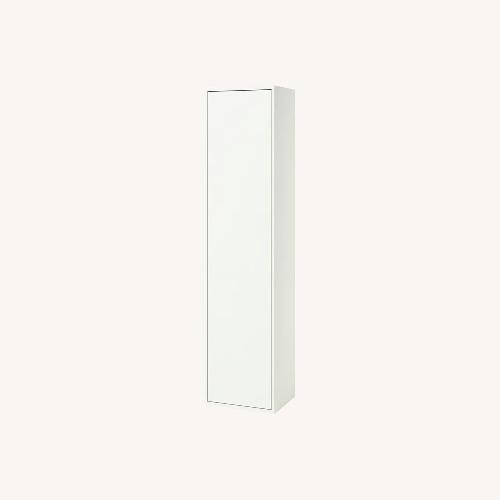 Used IKEA White Wood Cabinet for sale on AptDeco