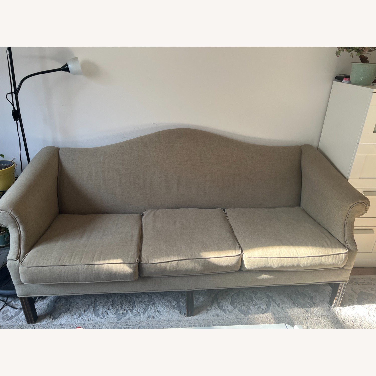 Vintage/Antique Finds Light Brown 3+ Seater Sofa - image-4