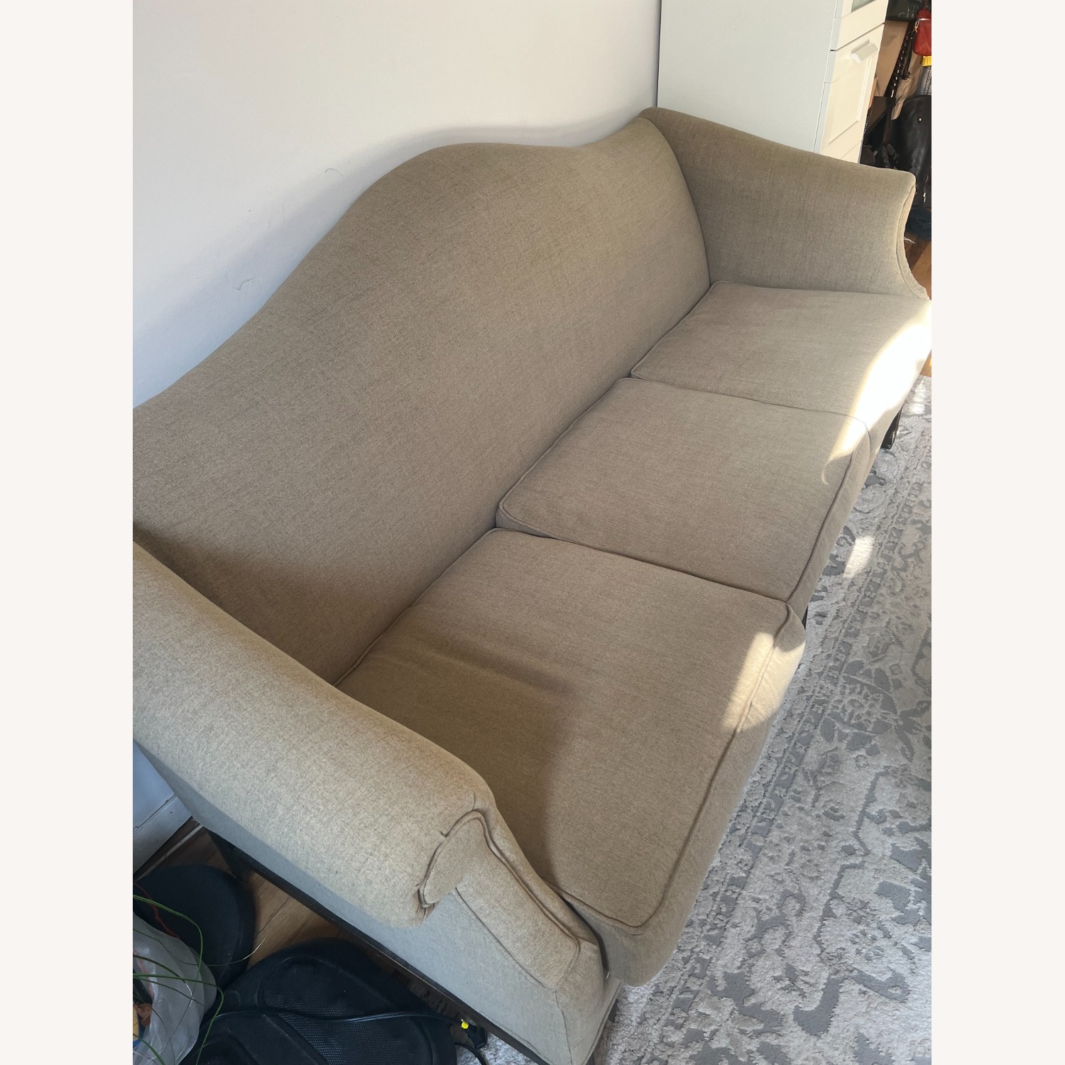 Vintage/Antique Finds Light Brown 3+ Seater Sofa - image-2