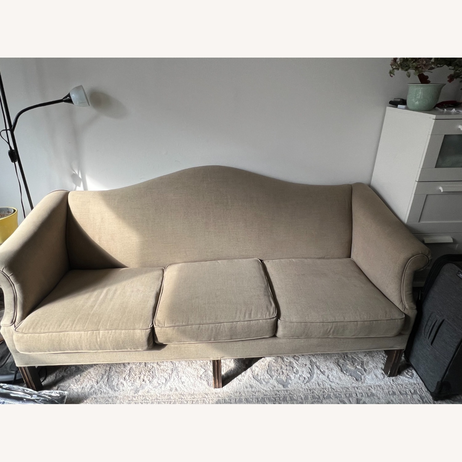 Vintage/Antique Finds Light Brown 3+ Seater Sofa - image-1