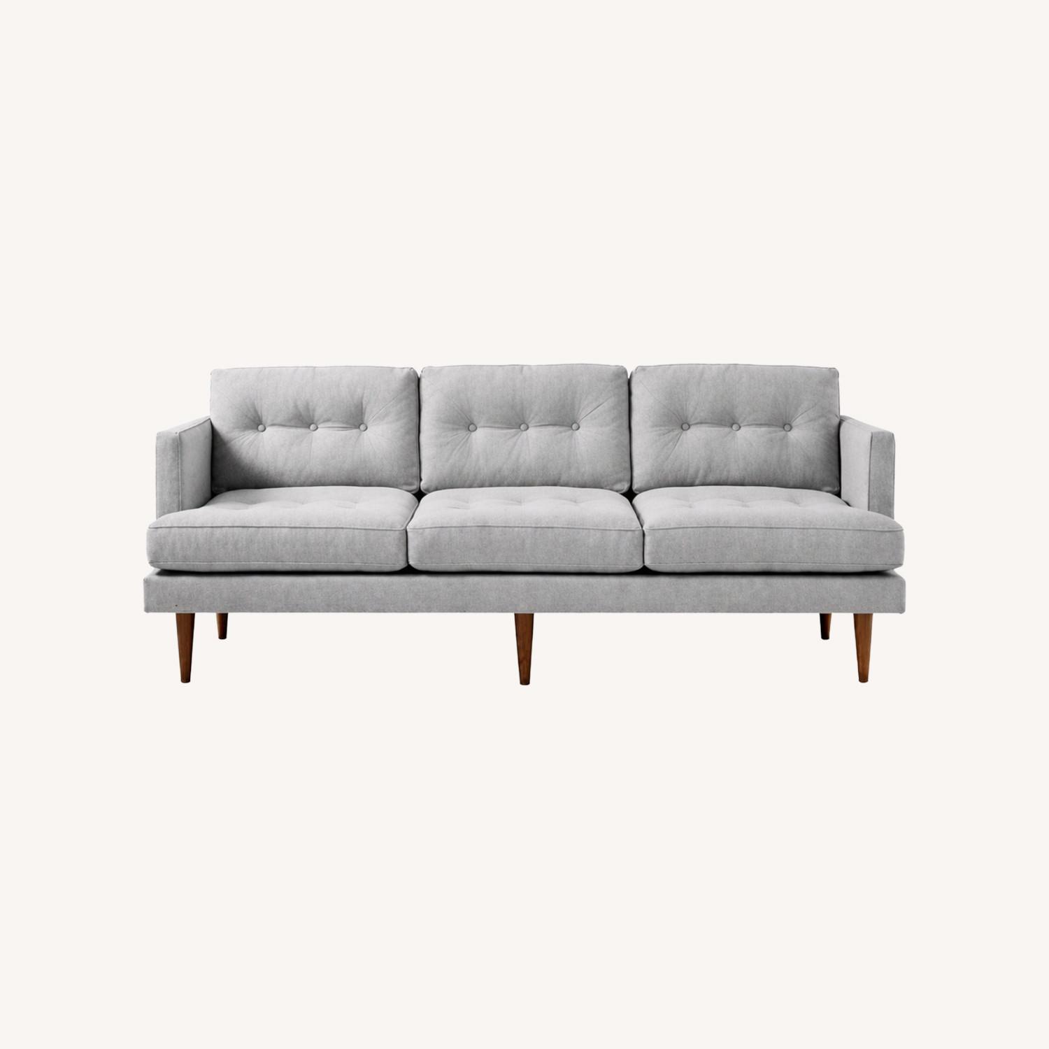 West Elm Peggy Mid-Century 79.5" Sofa - image-0