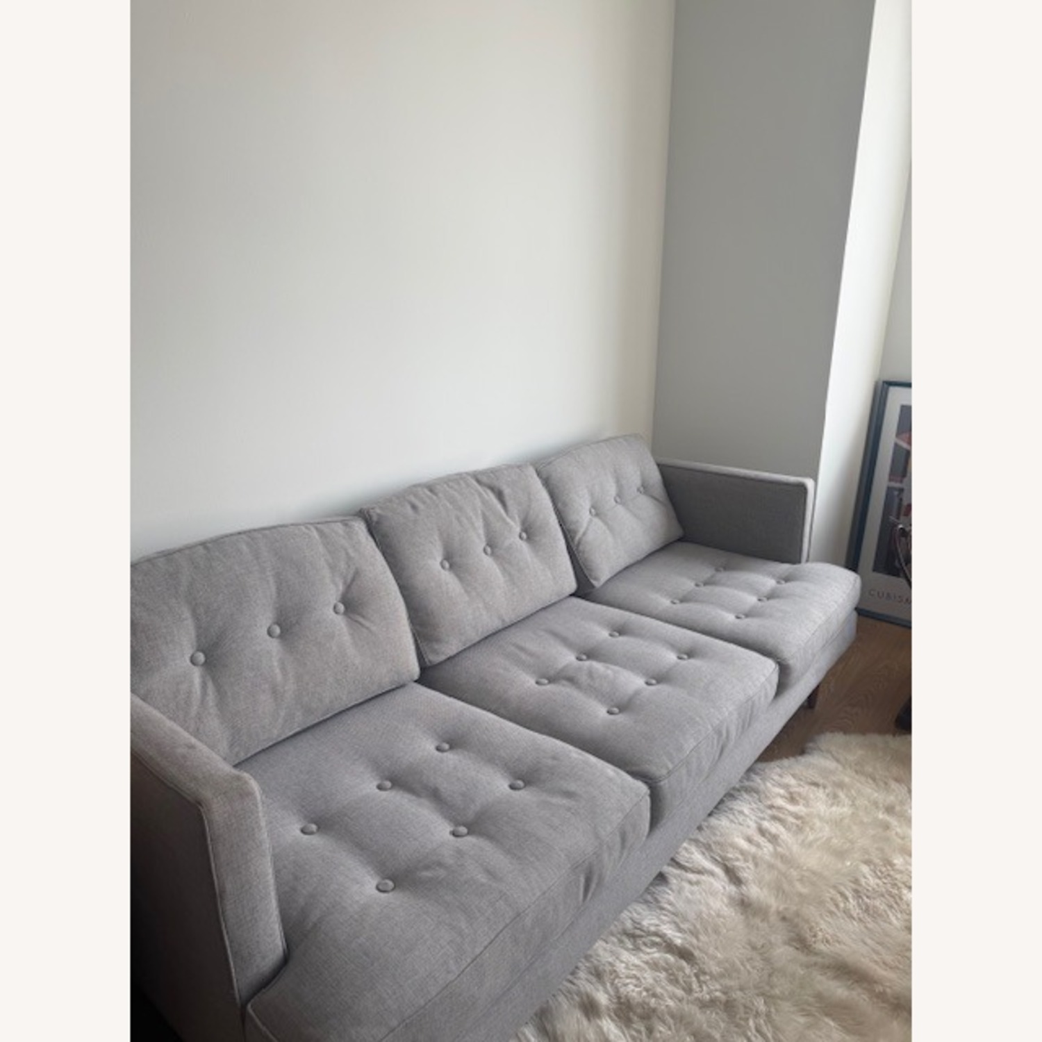 West Elm Peggy Mid-Century 79.5" Sofa - image-2