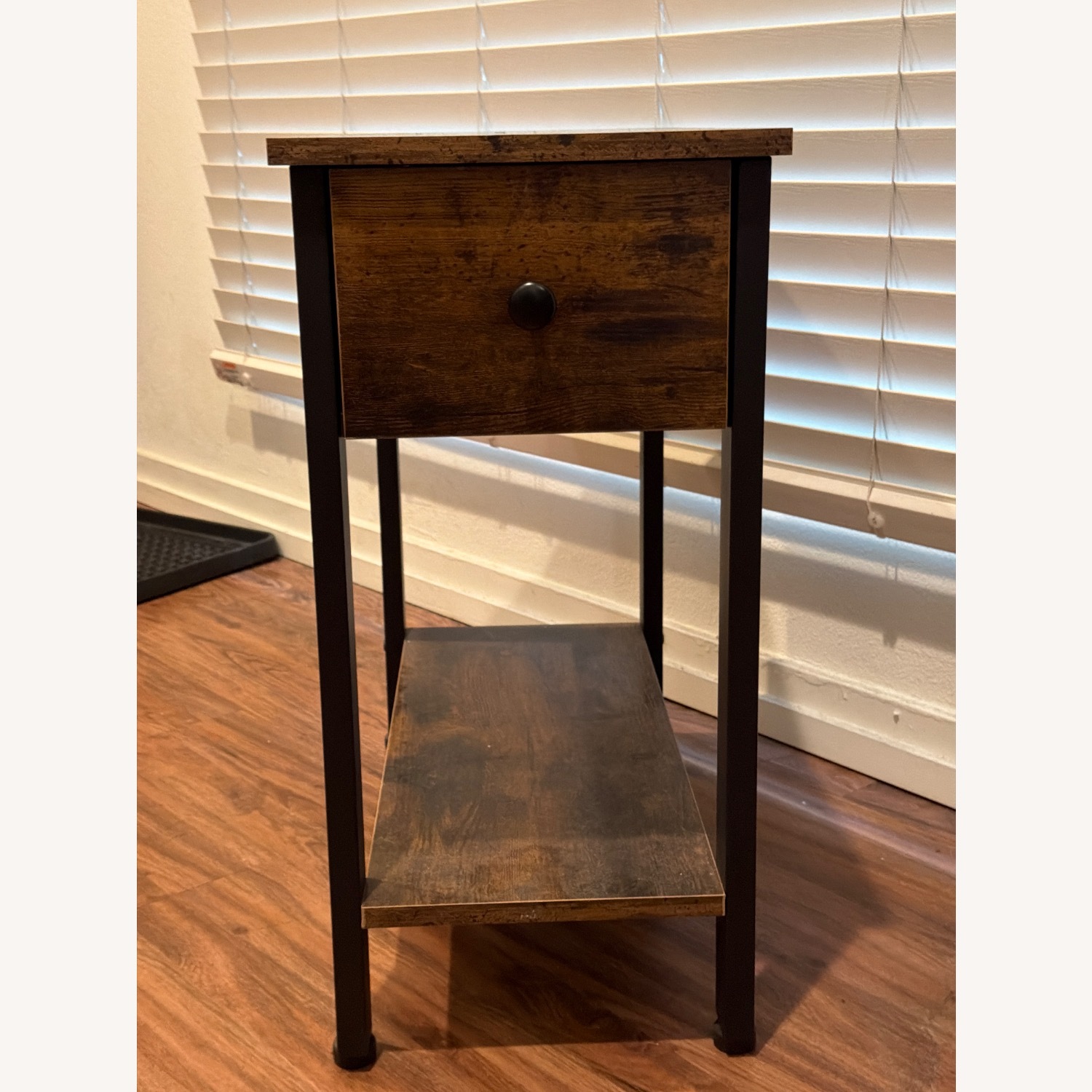 Wayfair Dark Brown Wood End Table W Storage - image-4